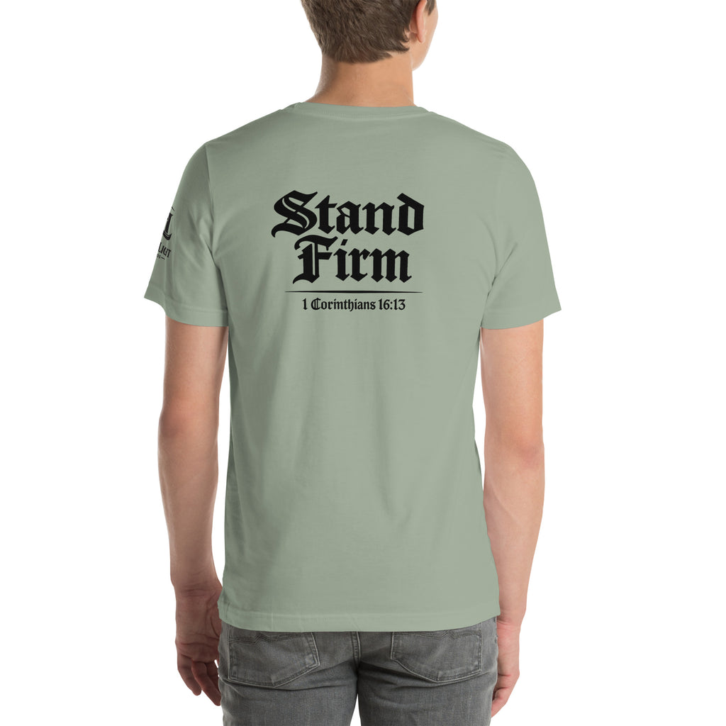 Stand Firm | 1 Corinthians 16:13 – KJV Faith Unisex T-Shirt - KJV Word & Light Threads