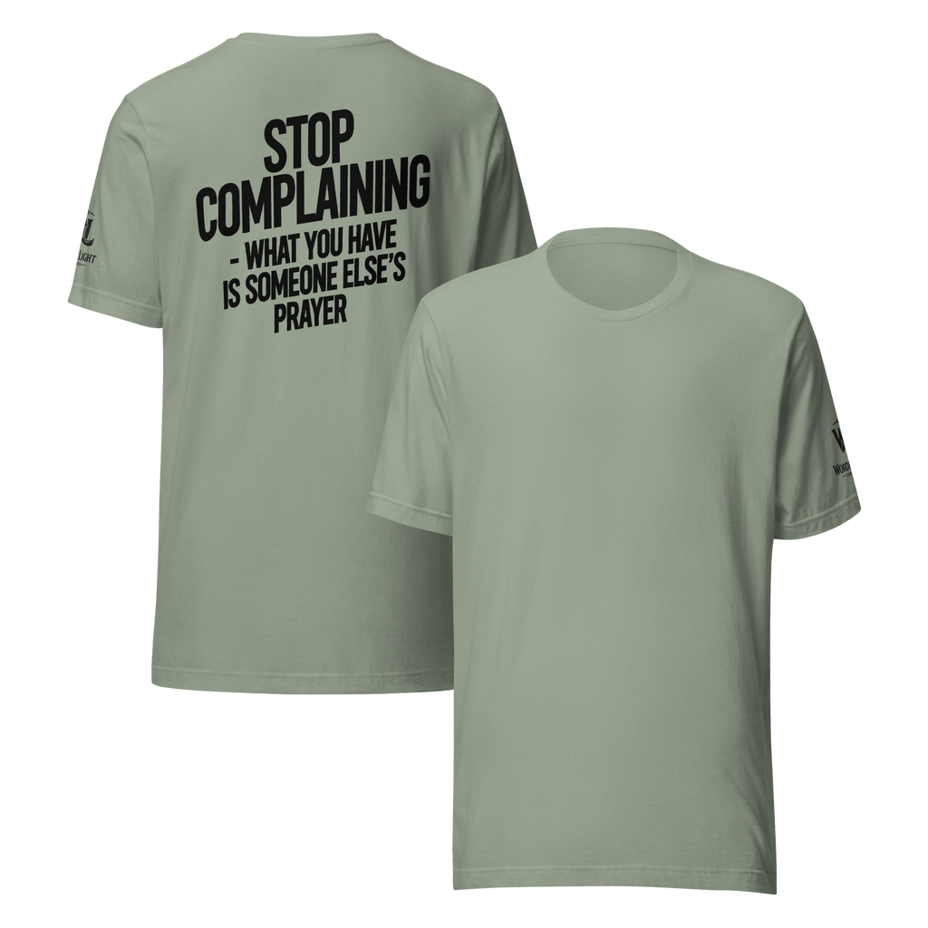 Stop Complaining | Philippians 2:14-15 – KJV Faith Unisex T-Shirt - KJV Word & Light Threads