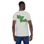 Wear Truth Dark Green | Philippians 4:13 – KJV Faith Unisex T-Shirt - KJV Word & Light Threads