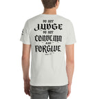 Do Not Judge KJV T-Shirt | Luke 6:37 | KJV Faith - KJV Word & Light Threads