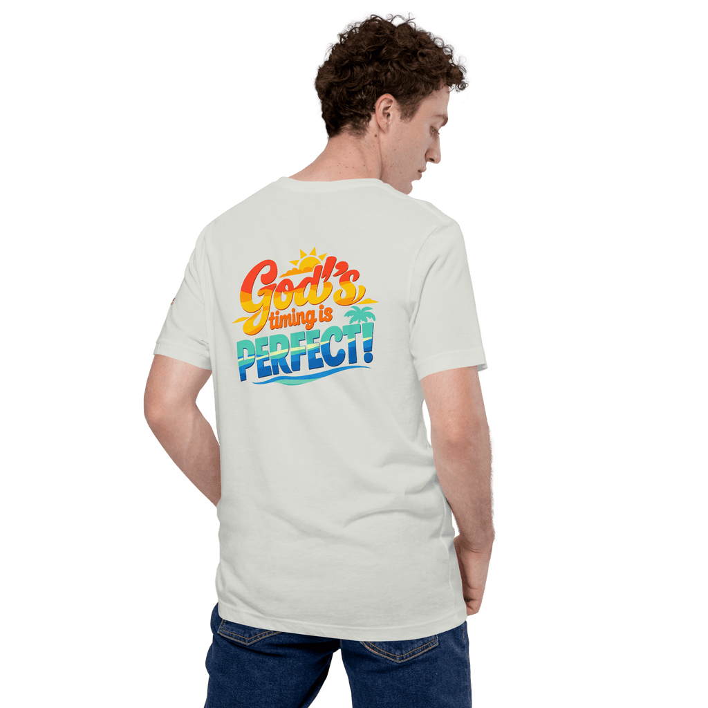 God's Timing is Perfect II | Ecclesiastes 3:11 – KJV Faith Unisex T-Shirt - KJV Word & Light Threads