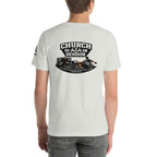 Church Is in Session Soccer Bright | 1 Corinthians 9:25 – KJV Faith Unisex T-Shirt - KJV Word & Light Threads