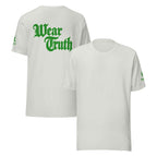Wear Truth Forest Green | Philippians 4:13 – KJV Faith Unisex T-Shirt - KJV Word & Light Threads