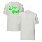 Wear Truth True Green | Philippians 4:13 – KJV Faith Unisex T-Shirt - KJV Word & Light Threads