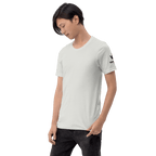 Rejoice Evermore – Pray Without Ceasing Black & White | 1 Thessalonians 5:16-17 – KJV Faith Unisex T-Shirt - KJV Word & Light Threads