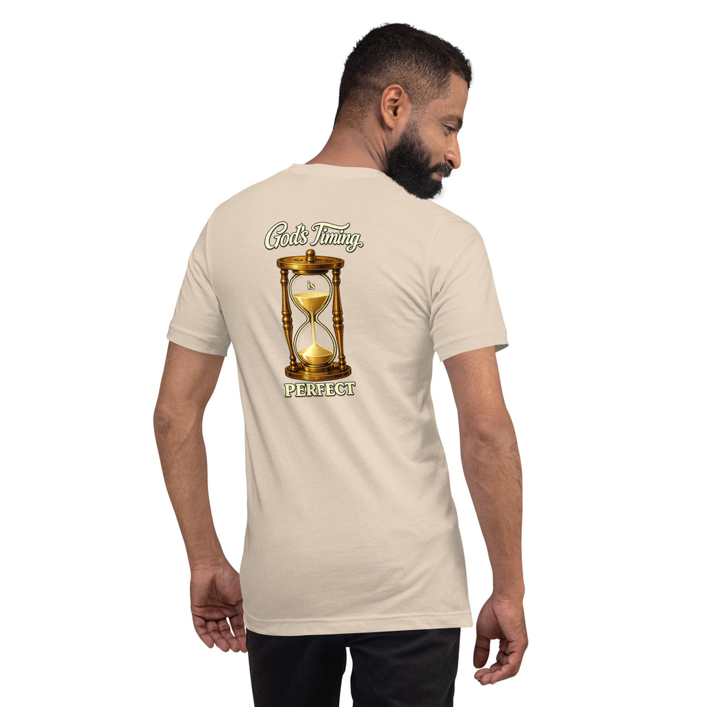 God's Timing is Perfect | Ecclesiastes 3:11 – KJV Faith Unisex T-Shirt - KJV Word & Light Threads