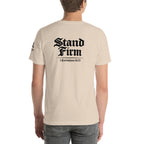 Stand Firm | 1 Corinthians 16:13 – KJV Faith Unisex T-Shirt - KJV Word & Light Threads