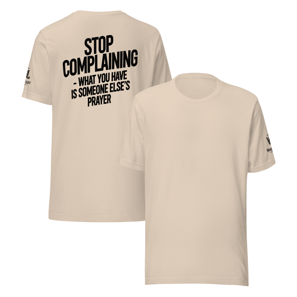 Stop Complaining | Philippians 2:14-15 – KJV Faith Unisex T-Shirt - KJV Word & Light Threads
