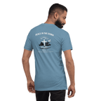 Peace in the Storm White | John 14:27 – KJV Faith Unisex T-Shirt - KJV Word & Light Threads