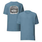 Clothed in His Word | Revelation 19:13 – KJV Faith Unisex T-Shirt - KJV Word & Light Threads