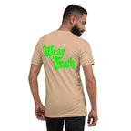 Wear Truth True Green | Philippians 4:13 – KJV Faith Unisex T-Shirt - KJV Word & Light Threads