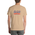 Let Us Therefore Come Boldly BCK | Hebrews 4:16 – KJV Faith Unisex T-Shirt - KJV Word & Light Threads