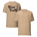 Wear Truth Black BL | Philippians 4:13 – KJV Faith Unisex T-Shirt - KJV Word & Light Threads