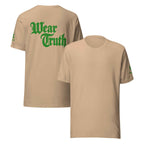 Wear Truth Forest Green | Philippians 4:13 – KJV Faith Unisex T-Shirt - KJV Word & Light Threads