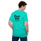 Trust God | Proverbs 3:5 – KJV Faith Unisex T-Shirt - KJV Word & Light Threads