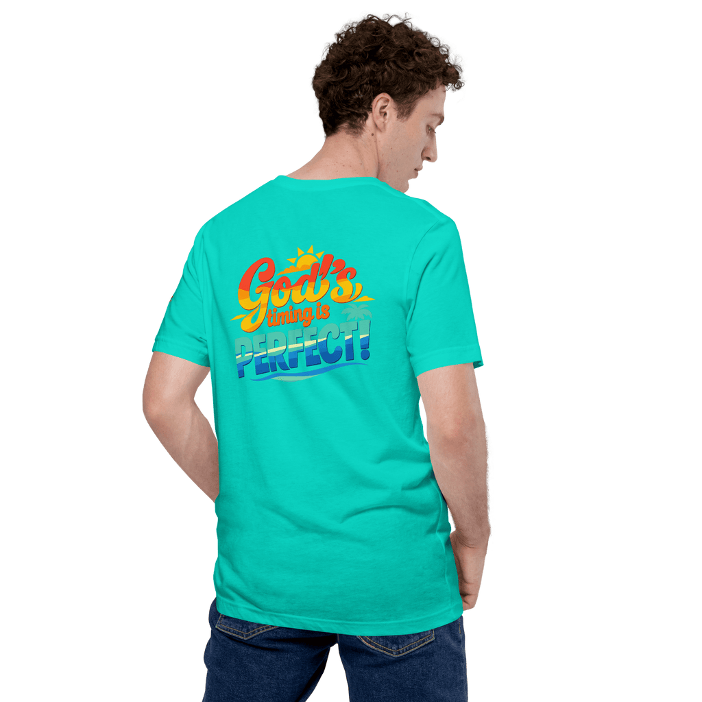 God's Timing is Perfect II | Ecclesiastes 3:11 – KJV Faith Unisex T-Shirt - KJV Word & Light Threads