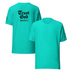 Trust God | Proverbs 3:5 – KJV Faith Unisex T-Shirt - KJV Word & Light Threads