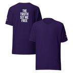 The Truth Set Me Free | John 8:32 – KJV Faith Unisex T-Shirt - KJV Word & Light Threads