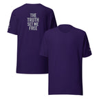 The Truth Set Me Free Silver | John 8:32 – KJV Faith Unisex T-Shirt - KJV Word & Light Threads