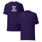 Holy, Not Perfect | 1 Peter 1:16 – KJV Faith Unisex T-Shirt - KJV Word & Light Threads
