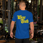 Wear Truth Gold | Philippians 4:13 – KJV Faith Unisex T-Shirt - KJV Word & Light Threads
