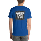 God's Plan is Worth the Wait | Jeremiah 29:11 – KJV Faith Unisex T-Shirt - KJV Word & Light Threads