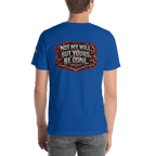 Not My Will, But Yours Be Done | Luke 22:42 – KJV Faith Unisex T-Shirt - KJV Word & Light Threads