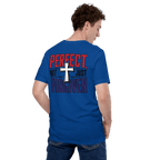 Not Perfect Just Forgiven II | Ephesians 1:7 – KJV Faith Unisex T-Shirt - KJV Word & Light Threads