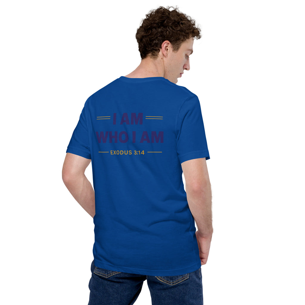 I AM WHO I AM | Exodus 3:14 – KJV Faith Unisex T-Shirt - KJV Word & Light Threads