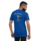 Peace in the Storm White | John 14:27 – KJV Faith Unisex T-Shirt - KJV Word & Light Threads