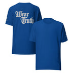 Wear Truth Silver | Philippians 4:13 – KJV Faith Unisex T-Shirt - KJV Word & Light Threads