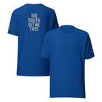The Truth Set Me Free Silver | John 8:32 – KJV Faith Unisex T-Shirt - KJV Word & Light Threads