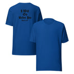 I Will Go Before You | Ruth 3:18 & Isaiah 45:2 – KJV Faith Unisex T-Shirt - KJV Word & Light Threads