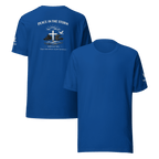 Peace in the Storm White | John 14:27 – KJV Faith Unisex T-Shirt - KJV Word & Light Threads