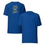 I Can Do All Things Through Christ Which Strengtheneth Me – Philippians 4:13 KJV Christian Unisex T-Shirt | Tan & Green - KJV Word & Light Threads
