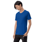 Rejoice Evermore – Pray Without Ceasing Black & White | 1 Thessalonians 5:16-17 – KJV Faith Unisex T-Shirt - KJV Word & Light Threads