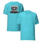 Church Is in Session Football Bright | 1 Corinthians 9:25 – KJV Faith Unisex T-Shirt - KJV Word & Light Threads