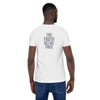 The Truth Set Me Free Silver | John 8:32 – KJV Faith Unisex T-Shirt - KJV Word & Light Threads