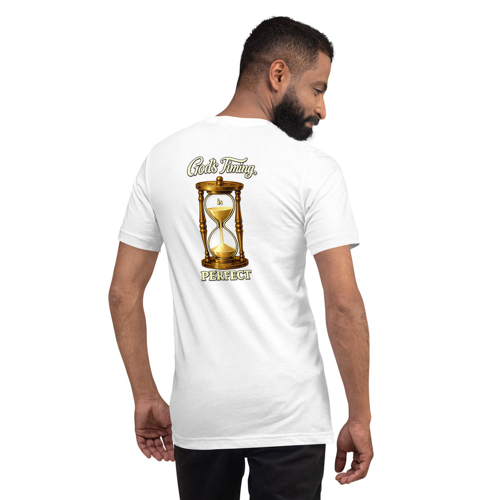 God's Timing is Perfect | Ecclesiastes 3:11 – KJV Faith Unisex T-Shirt - KJV Word & Light Threads