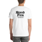 Stand Firm | 1 Corinthians 16:13 – KJV Faith Unisex T-Shirt - KJV Word & Light Threads