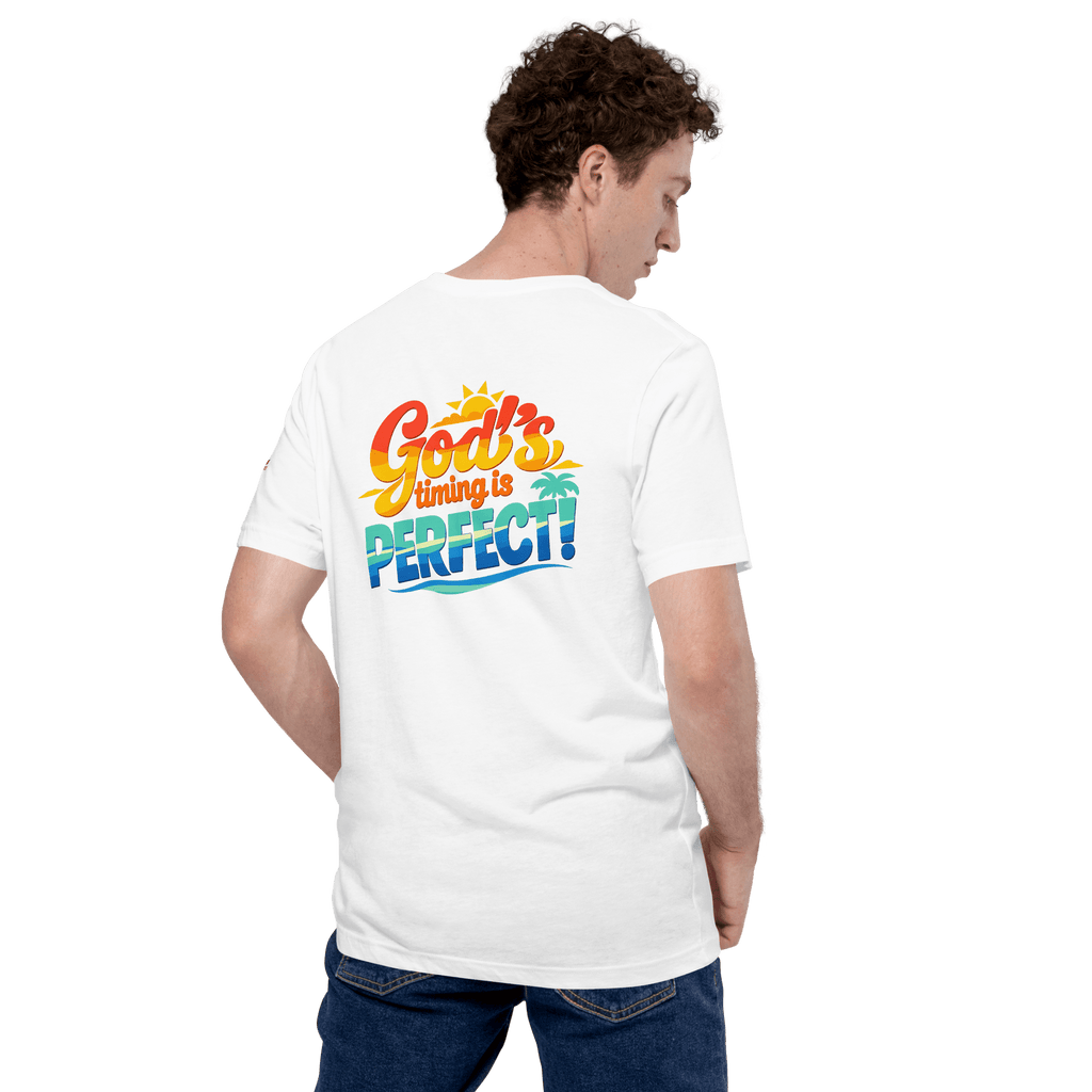 God's Timing is Perfect II | Ecclesiastes 3:11 – KJV Faith Unisex T-Shirt - KJV Word & Light Threads