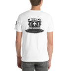 Church Is in Session Football Bright | 1 Corinthians 9:25 – KJV Faith Unisex T-Shirt - KJV Word & Light Threads