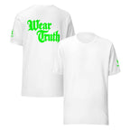 Wear Truth True Green | Philippians 4:13 – KJV Faith Unisex T-Shirt - KJV Word & Light Threads