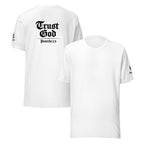 Trust God | Proverbs 3:5 – KJV Faith Unisex T-Shirt - KJV Word & Light Threads