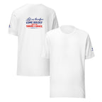 Let Us Therefore Come Boldly BCK | Hebrews 4:16 – KJV Faith Unisex T-Shirt - KJV Word & Light Threads