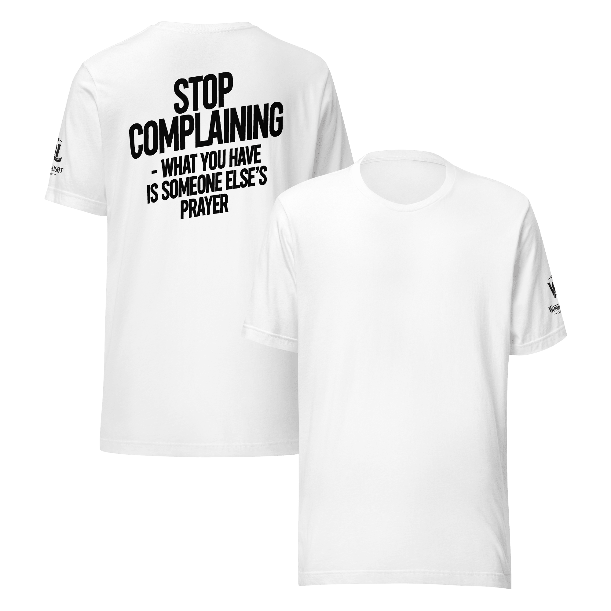 Stop Complaining | Philippians 2:14-15 – KJV Faith Unisex T-Shirt - KJV Word & Light Threads
