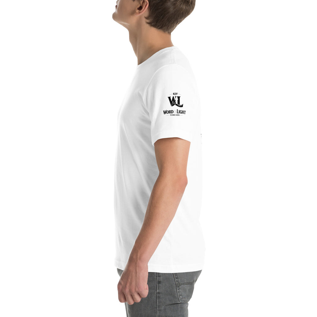 Church Is in Session Football Bright | 1 Corinthians 9:25 – KJV Faith Unisex T-Shirt - KJV Word & Light Threads