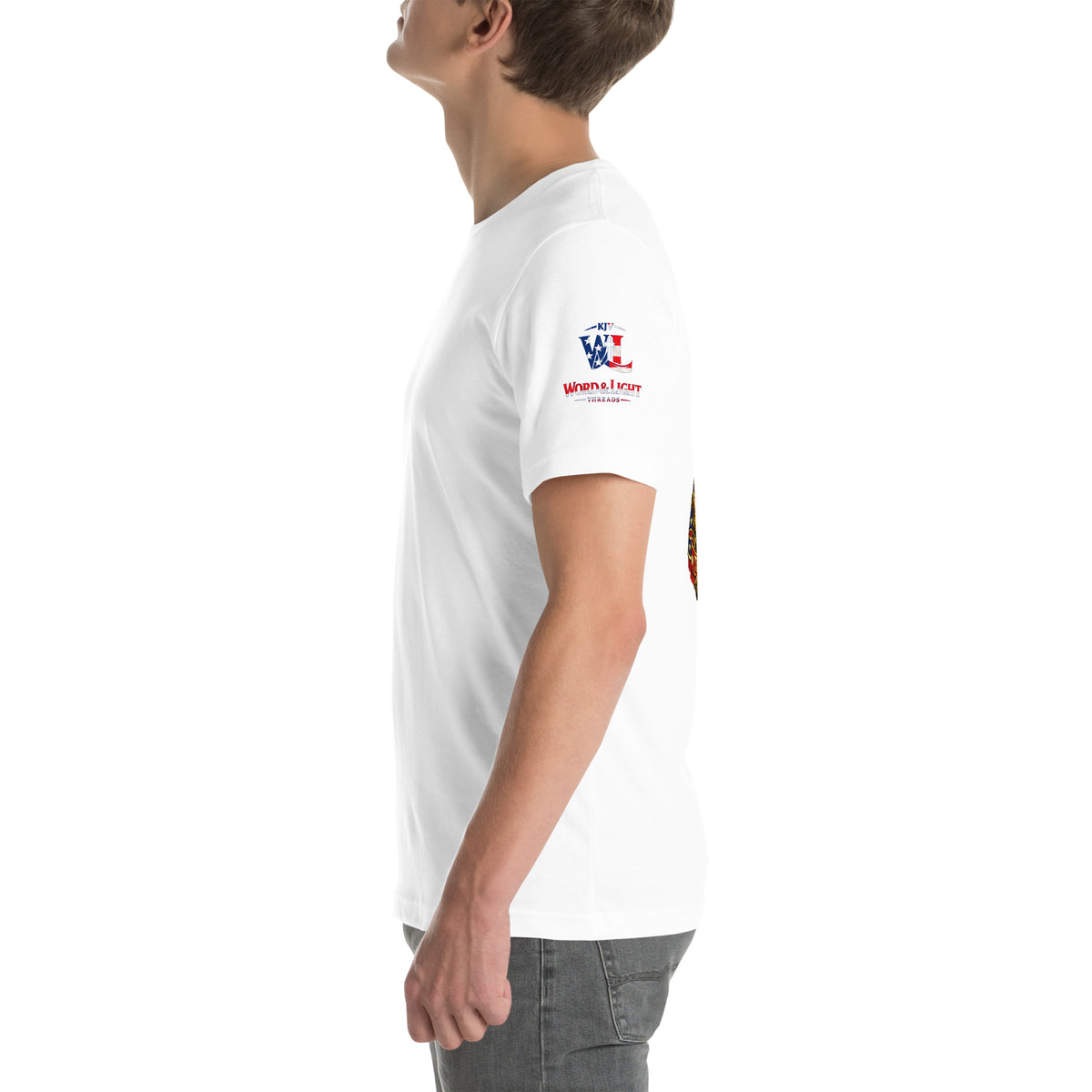 America 250 Strong | 1776-2026 KJV Tee - KJV Word & Light Threads
