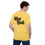 Wear Truth Black KJV T-Shirt | Empower Your Journey with Philippians 4:13 - KJV Word & Light Threads