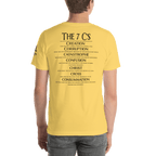 The 7 C's of Biblical History | Genesis 1:1 – KJV Faith Unisex T-Shirt - KJV Word & Light Threads